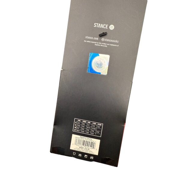 NWT Stanford Stance Mens Socks - Large 9-12 - Picture 3 of 4